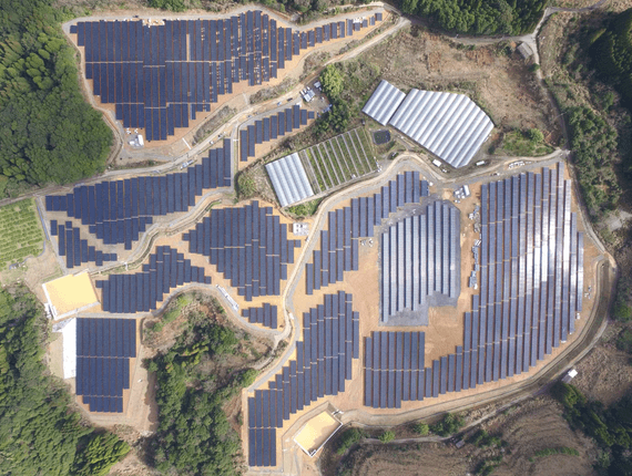  Кагошима -г суурилуулж дууссан 7.5MW нарны цахилгаан станц